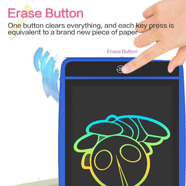 Fargerik tegnebrett skrive doodle pad