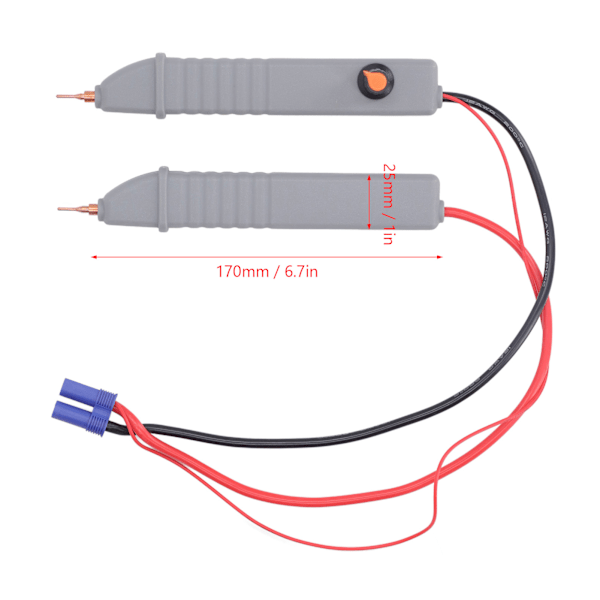 Punktsvets Penna Automatisk Trigger Koppar Öra Handhållen Punktsvetsmaskin Penna 12V‑16.8V