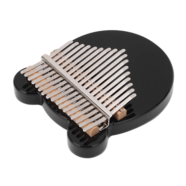 Tum Piano 17 Tangenter C Ton Kalimba Akryl Bärbart Finger Spelinstrument Set Kit