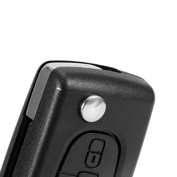 3-knapps bilnyckel fjärrkontroll flippfodral nyckelbladsskydd skal passar Citroen C3 C4 C5 C6 Picasso