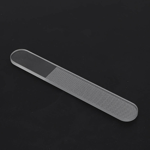 3 stk neglefil Nano glass neglebuffer slipepoleringspolering stripe manikyrverktøy bueform
