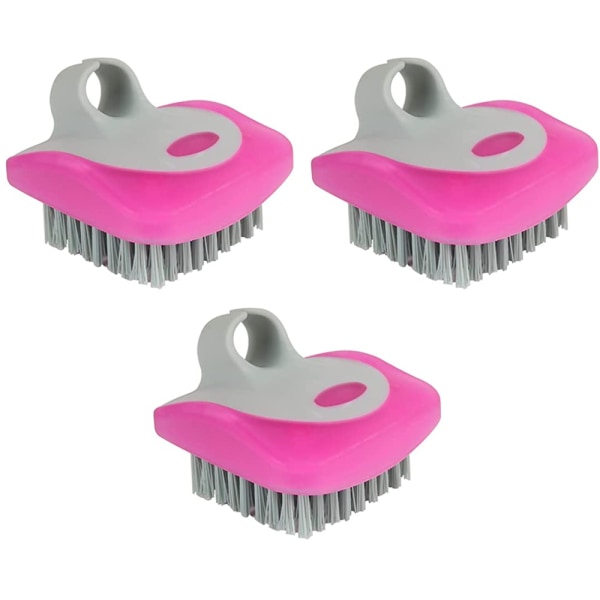 3 Pieces Vegetable Brush Potato Scrubber Brush Vegetable Brush