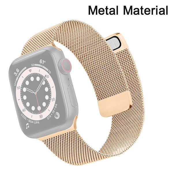 Metallband Mesh Rostfritt Stål Magnetiskt Lås Kompatibel med
