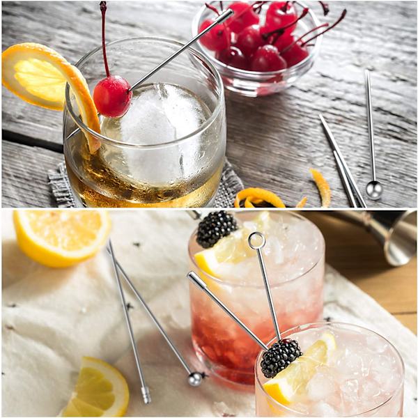 20 hedelmäneulacocktailtikkua