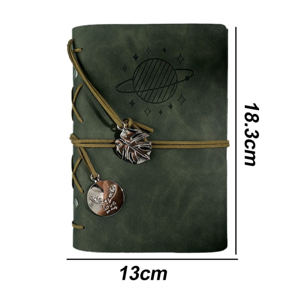 Journal Notebook, Dagbog Skitsebog Gaver, Kraftpapir Indre