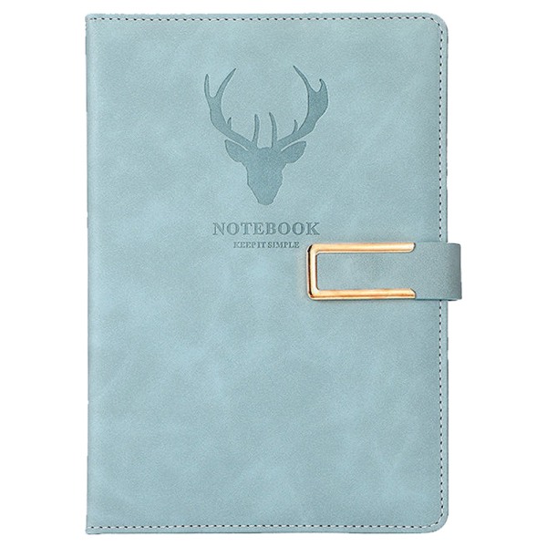 Business Notebook A5 Spænde Notesblok (Hjortehoved Design) Hardcover