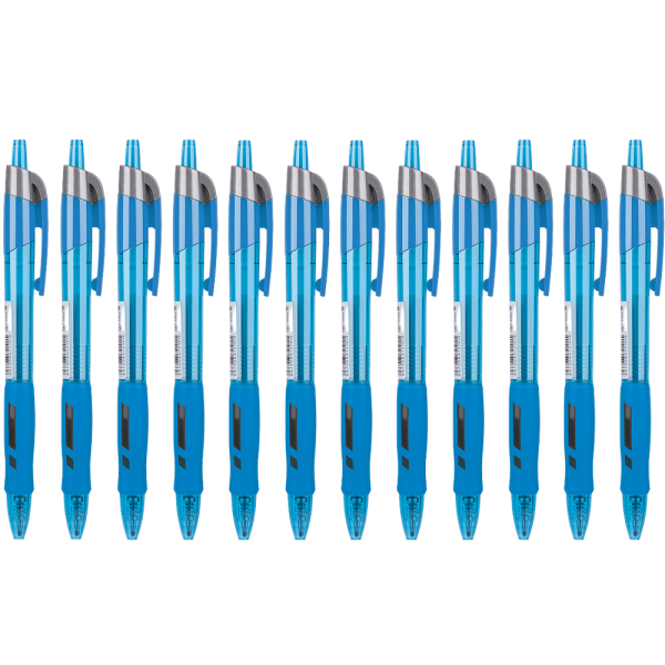 Ink Gel Pen, 12 Count， Kontor- og skolepenne til kvinder og mænd