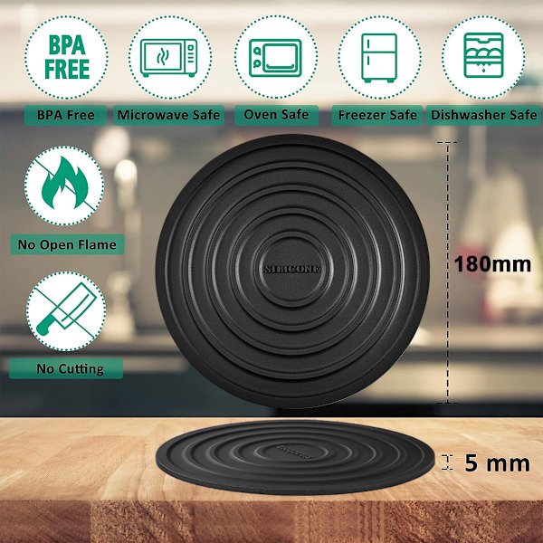 4 köksredskap silikon isolerade placemats grytunderlägg bordsmattor hushåll värme kuddar tekoppar mattor