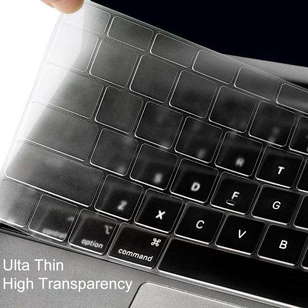 Ultratunn TPU-tangentbordsskydd för MacBook 2015