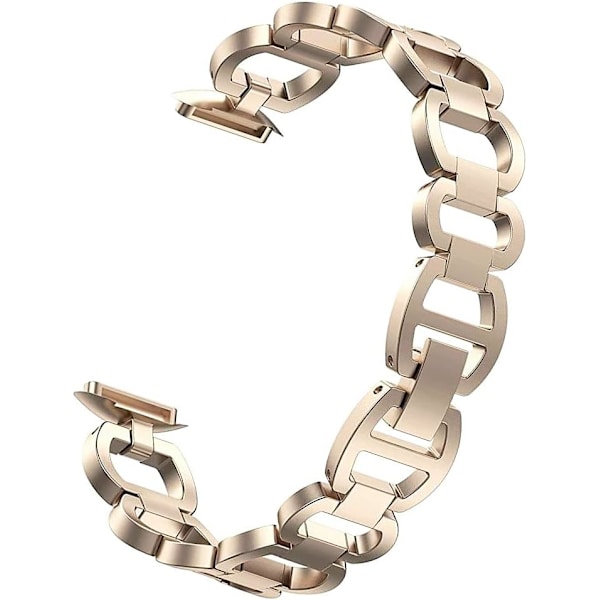 Kompatibel med Fitbit Luxe-band, dammetallersättningskedja