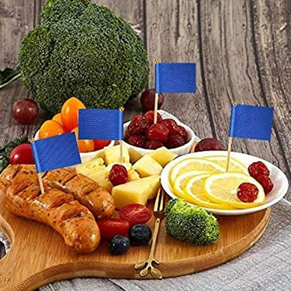 20 stk. flagstænger med flag