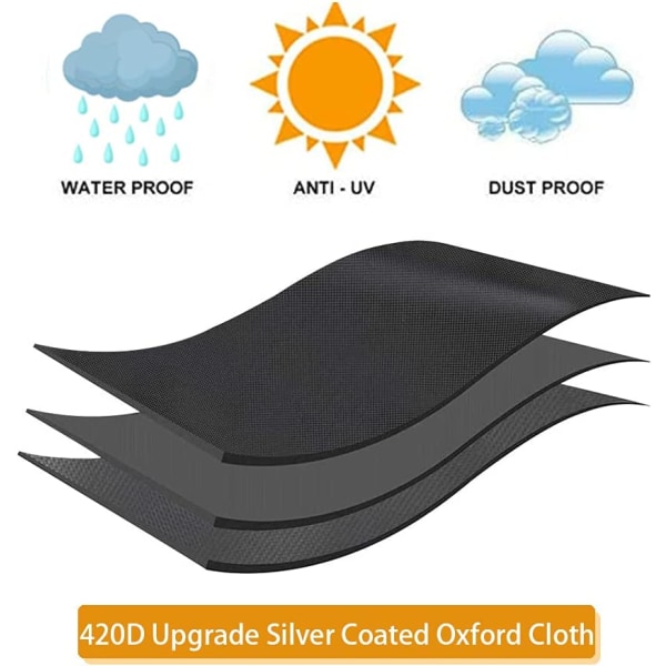 Patio Cantilever Umbrella Covers 9-13ft Offset Umbrella Cover 21