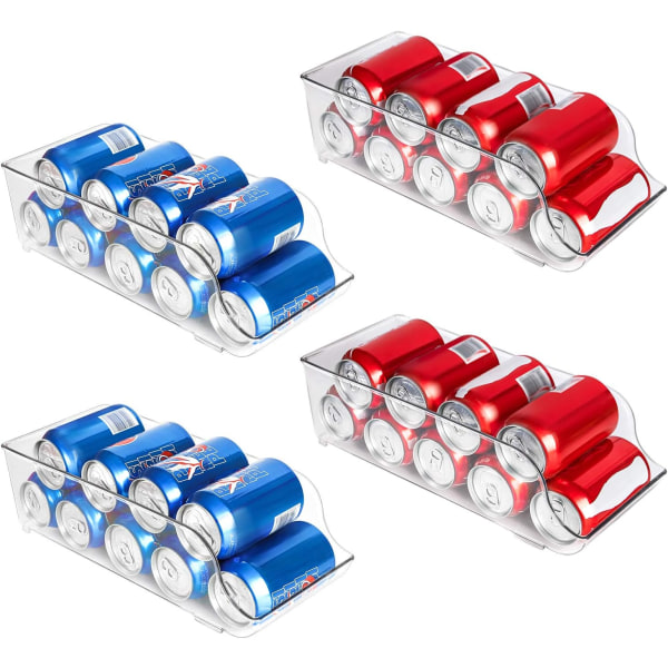 SMARTAKE Soda Can Organizers, 4-pack Kylskåpsorganisatör