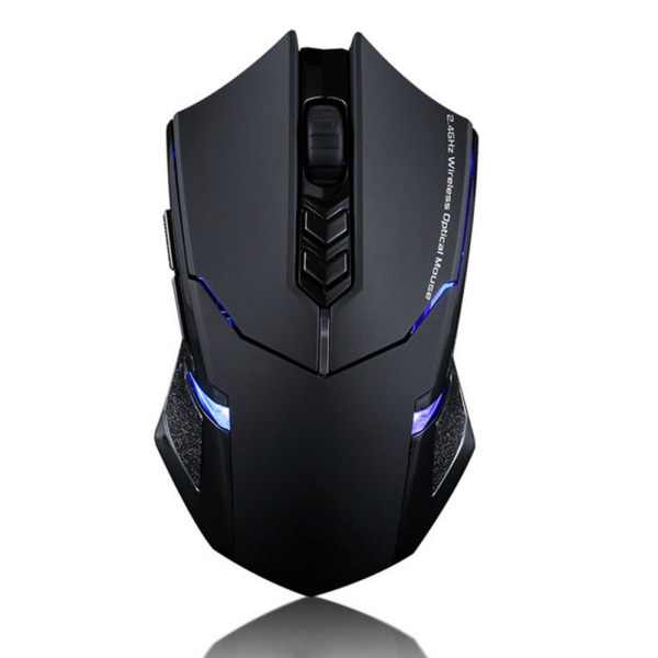 Wireless Gaming Mouse Breathing Backlit, 2 Programmable Side