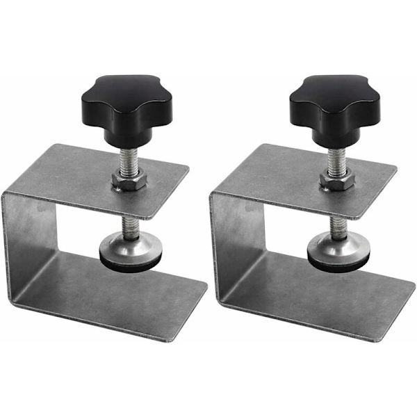 2-pack klämmor för installation av lådfronter, klämmor för installation av skåpslådfronter, träbearbetningsverktyg, lådfixtur