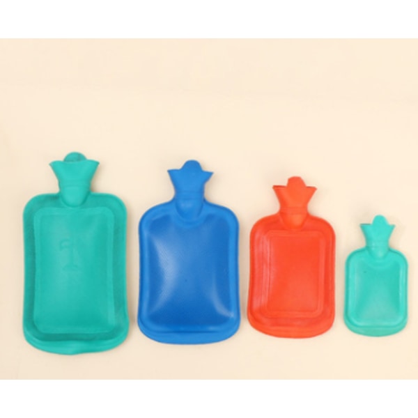 Klassisk gummithermos, varm komprimering, lindrer hovedpine, kramper,