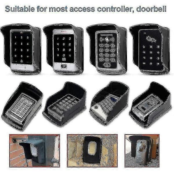 Access Control Keypad Waterproof Cover Fingerprint Reader Rainproof Cover Security System (FMY)