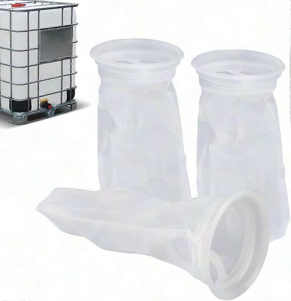 Nylon IBC Filter 3-pak - 1000L Tank Regnvandsfilter, Vaskbart Låg til IBC Tanke, IBC Tilbehør
