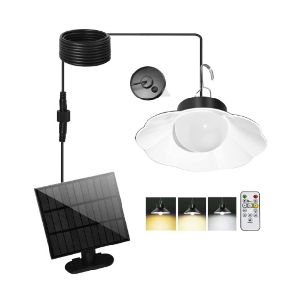 Solcellelampe