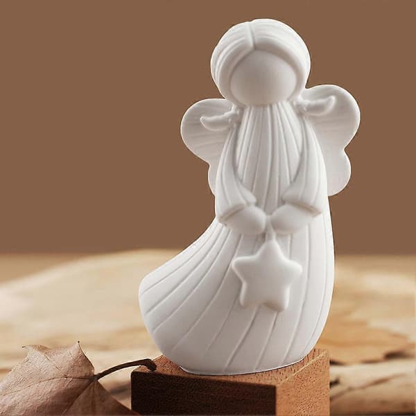 DIY harpiksform til lille engel-alf hjerte Yndige designs til DIY-håndværk Small Set
