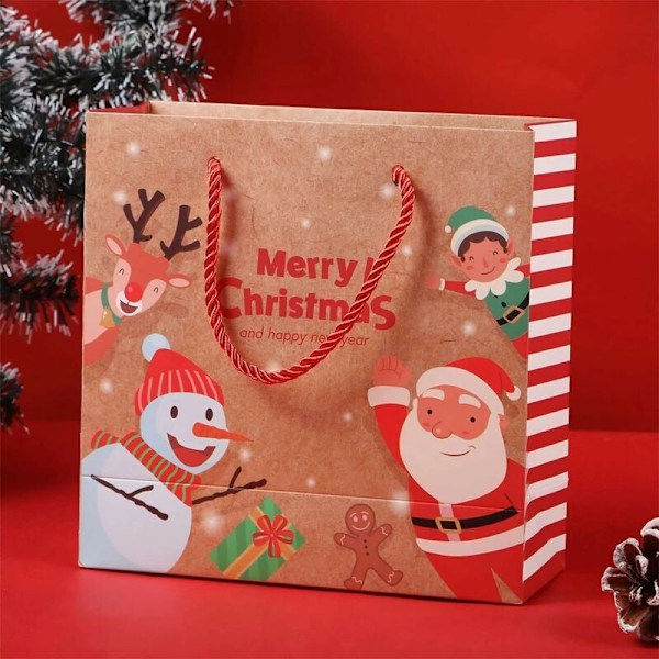 Packa upp lyckan, julklappspåsar för alla tillfällen, perfekta för små presenter, förstärkt papper som erbjuder överlägsna material, miljövänlig kraft