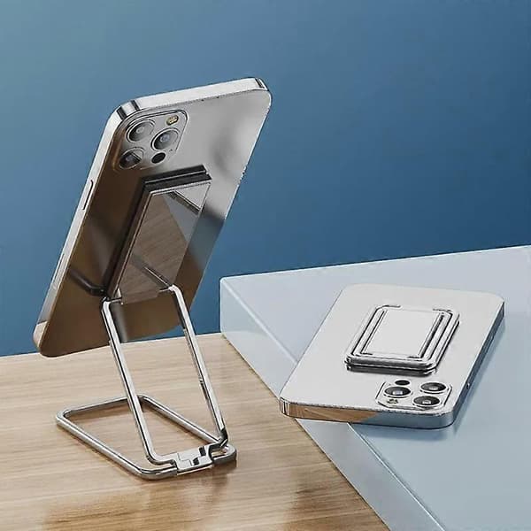 Universal foldbar ringtelefonholder i zinklegering Magnetisk bil tablet skrivebordsgreb