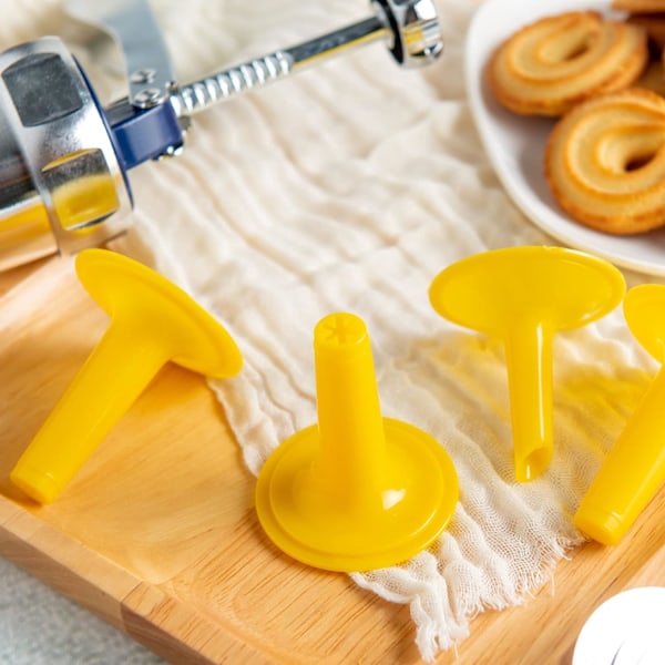 Kjeksmaskin, Kjekskanon, Rustfritt stål Biscuit Press