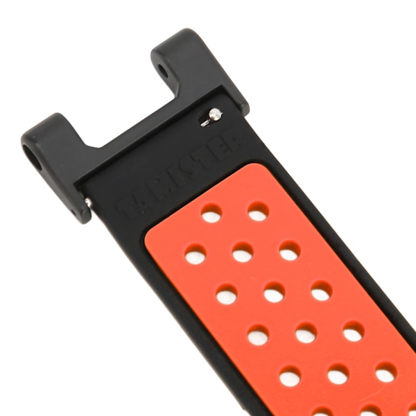 Ventilerat armband med spänne i silikon med skruvmejsel för Amazfit TRex TRex Pro Watch (Svart Röd)