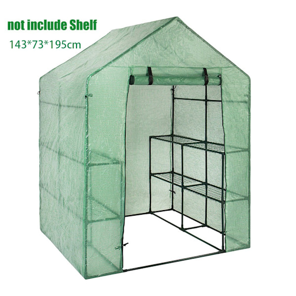 Bärbar PVC-växthusöverdrag Utomhus Mini Walk In Greenhouse