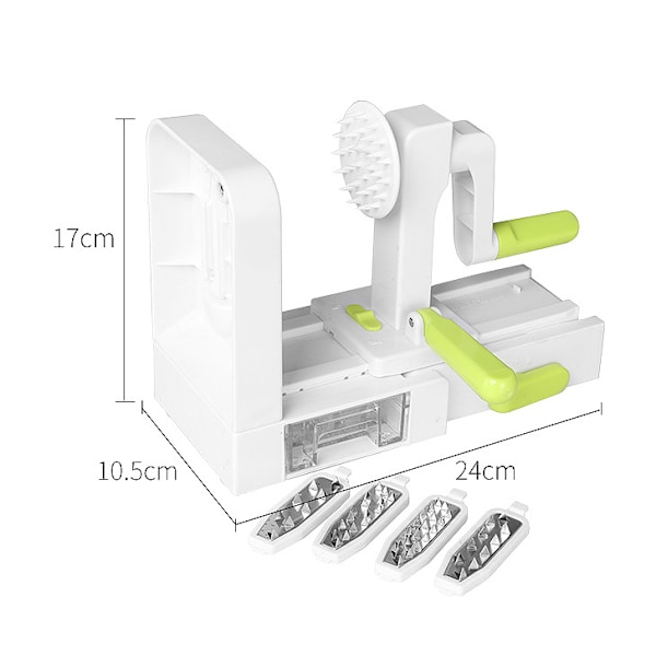 Brieftons 7-Blade Spiralizer: Sterkeste og tyngste