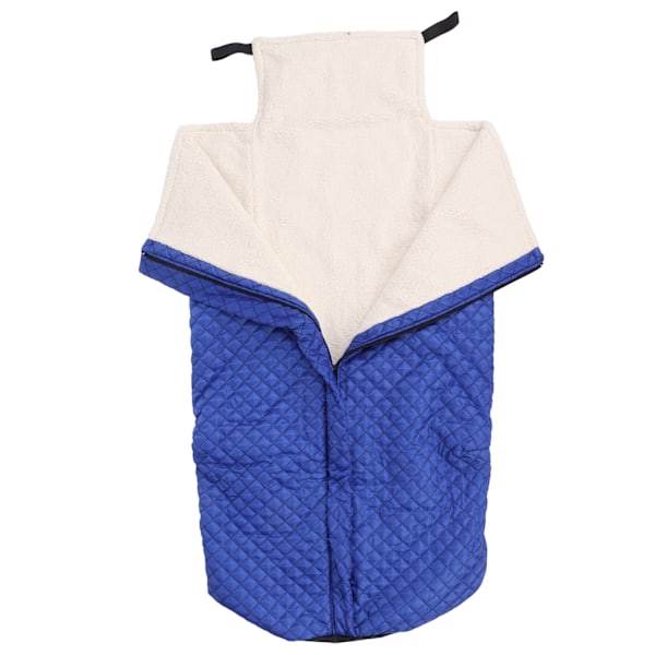 Rullstolsfilt Tjock Varm Rullstol Fleece Wrap Filt Tillbehör för Äldre PatienterBlå