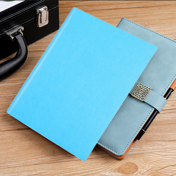 Business Executive Diary PU Läder Cover Notebook