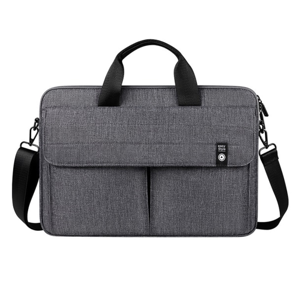 Laptopväska Case med axelrem, vattentät Dark gray-15.6 inches