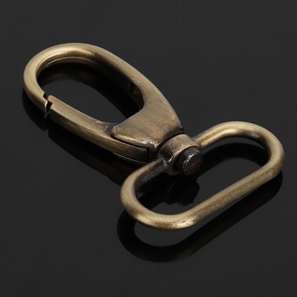 4 stk. Lobster Spænder i Zink Legering DIY Håndtaske Kæledyrs Halsbånd Fremstilling Krog Tilbehør (Bronze)