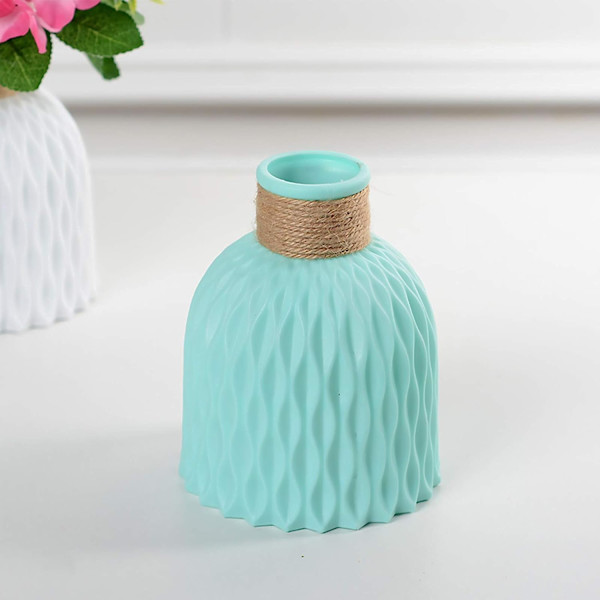 King Style Nordisk Vase, Kunststof Vasen til Blomster, Moderne