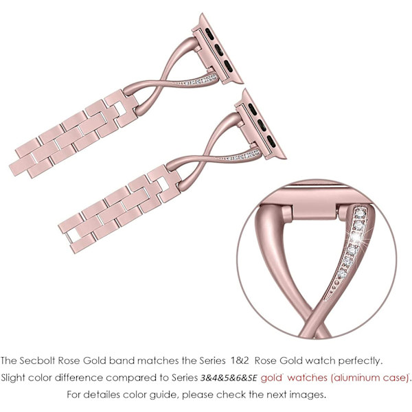 Rannekkeet yhteensopivat Apple Watch -rannekkeen kanssa 38mm 40mm Iwatch Series 6/5/4/