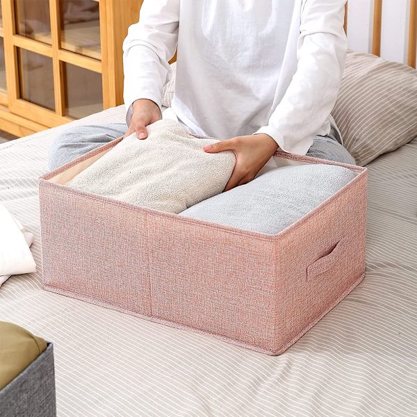 Flip cover stof efterbehandling foldbar tøj dyne garderobe