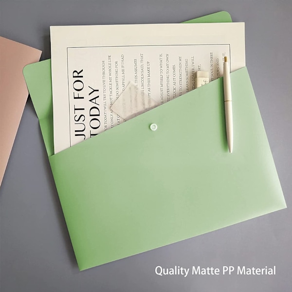 Filmapper Letter Størrelse Filjakker Organizer Plast