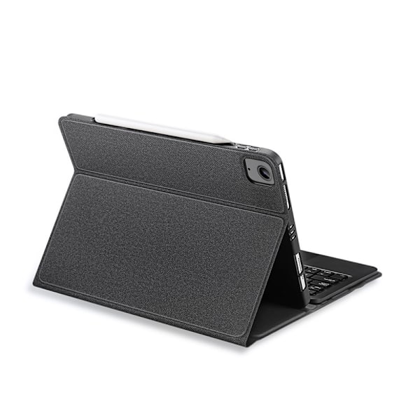 Tangentbord för nya iPad Pro 12.9 2021/2020/2018, QWERTY bakgrundsbelyst trådlöst Bluetooth tangentbordsfodral för iPad pro 12.9 tum 5:e/4:e generationen/3:e generationen