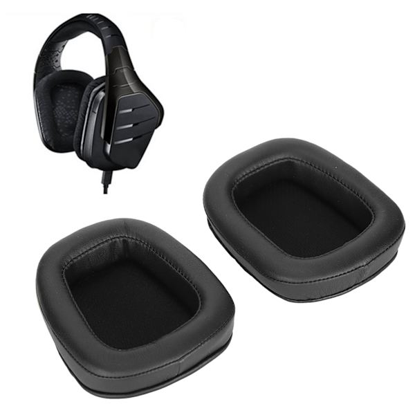Öronkuddar i skum med andningsbart nät, ersättningskuddar för Logitech G633 G933