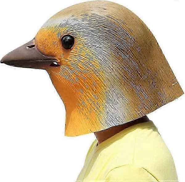 Robin Mask - Halloween Latex Dyrefuglemaske FASTXM