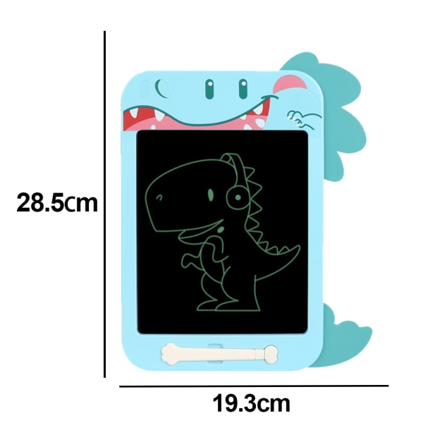 LCD-kirjoitustaulu lapsille Dinosaur Doodle Board -piirustusalusta