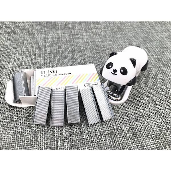 Toimistotarvikkeet ja opettajatarvikkeet, 1 pakkaus Mini Panda -nitoja