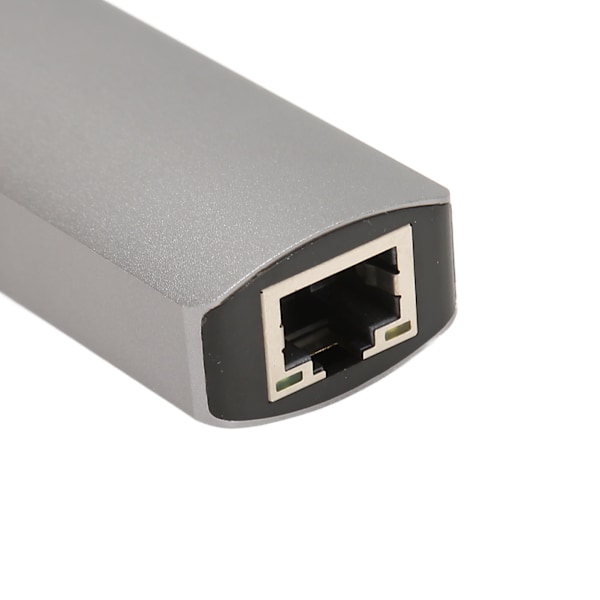 USB til RJ45 Hub 1Gbps 3 USB 3.0 Plug and Play Aluminium Alloy USB til Ethernet Adapter for Laptop Tablet Desktop