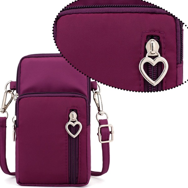 Lille Crossbody Pung Telefon Taske Kvinder Mini Crossbody Pung