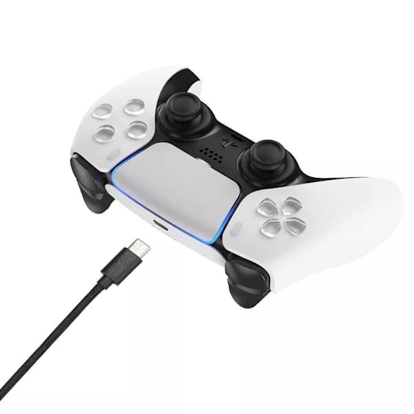 2-pak 3M PS5 / Playstation 5 opladerkabel til controller sort