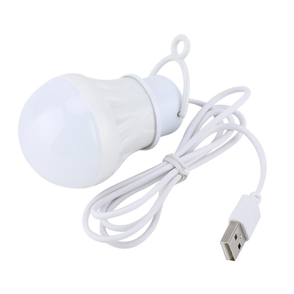10 st USB 3W 5V Lågspännings LED-lampor med energisparfunktion, laddningsbara nödljus
