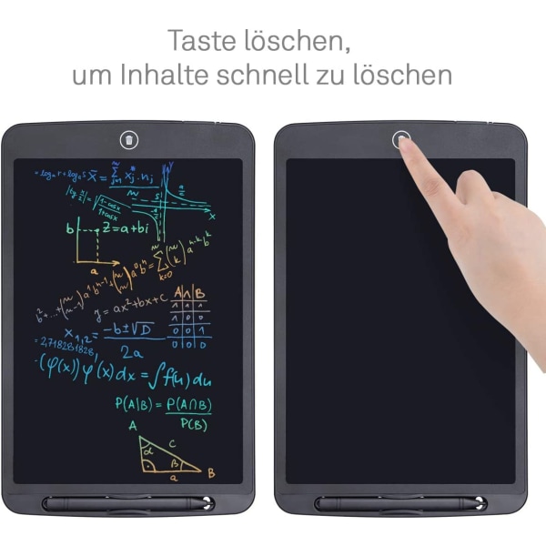 Upgrow LCD-skrivetavle, 12 tommer LCD-skrivebrett,