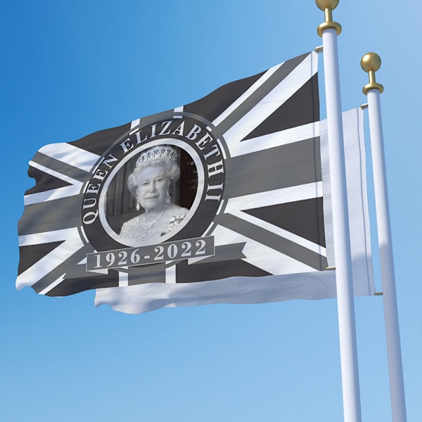 Hänen Majesteettinsa lippu, Ison-Britannian kuningattaren muistoksi