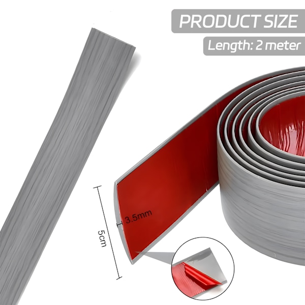 2M gulv overgangsliste PVC laminat overgangsliste dør liste tærskel gulv tæppe kant trim dør bar tærskel gulv kant liste til